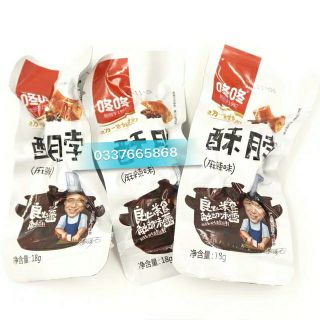 10 Gói Cổ Vịt Cay Ngon Ngon (gói 18g)