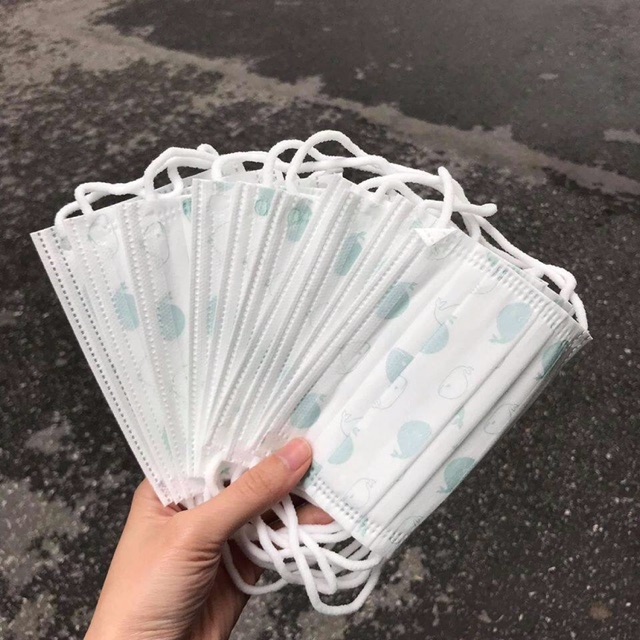 Khẩu trang trẻ em túi 10 cái | BigBuy360 - bigbuy360.vn