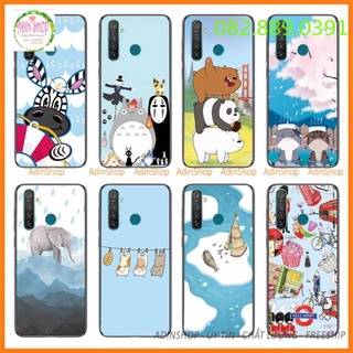 Ốp lưng tráng gương ép kính nhiều mẫu đẹp Realme 5 Pro/ Realme Q/ Realme XT/Realme X2/Realme X lite (P3)