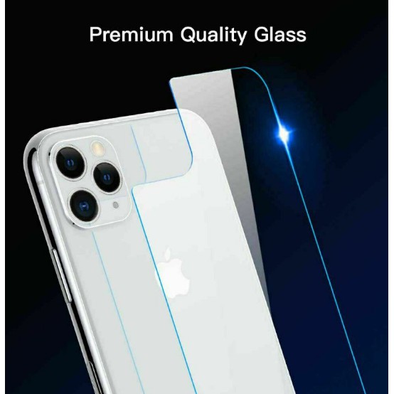 Kính cường lực mặt sau iPhone 12 Mini/ 12/ 12 Pro// 12 Pro Max, 11 Pro, 11 Pro Max, Xs Max 7+ trong suốt bảo vệ mặt lưng