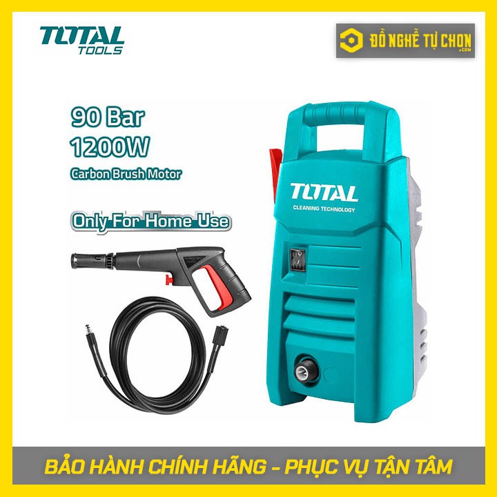 Máy rửa xe cao áp 1200W Total TGT113026