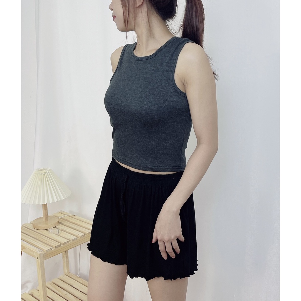 Áo ba lỗ nữ MIA 1992 cao cấp - áo 3 lỗ nữ cotton co giãn tốt kiểu dáng basic siêu xinh hot summer 2022