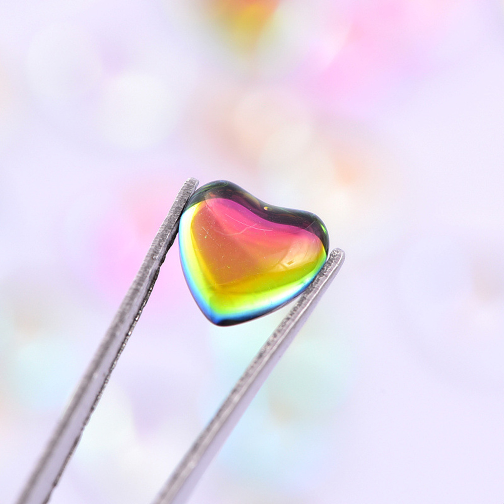 [Hàng mới về] Set 10 phụ kiện trang trí móng 3D hình trái tim