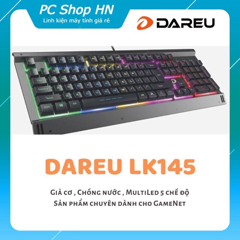 Bàn phím Gaming Dareu LK145 USB