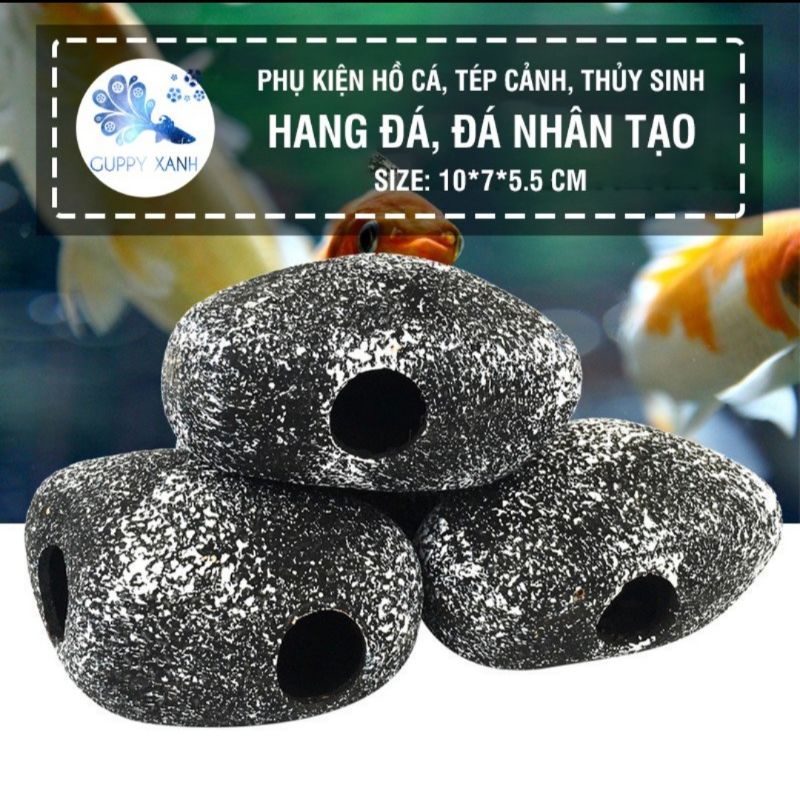 Hang đá , đá nhân tạo cho hồ cá cảnh , thủy sinh , hồ cá ali
