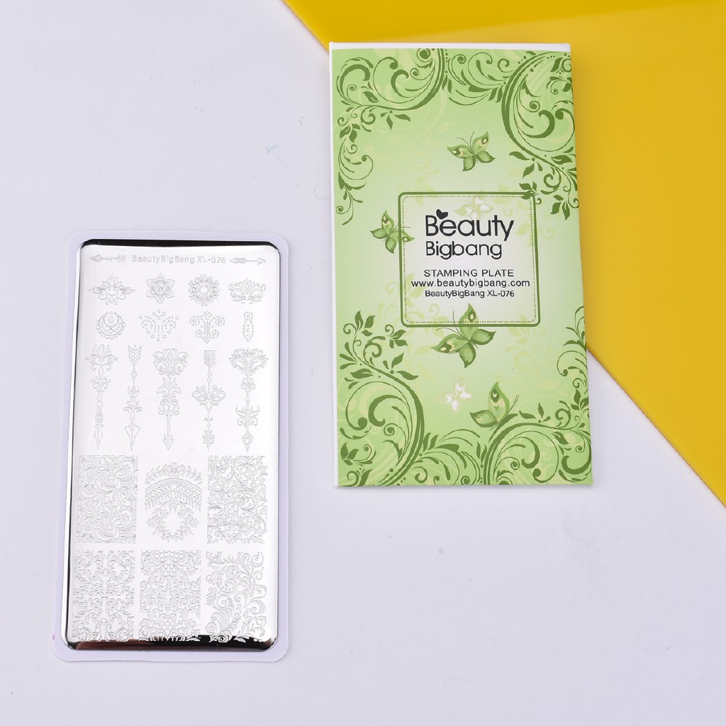 [Hàng mới về] Khuôn trang trí móng tay họa tiết cây cối nghệ thuật xinh xắn