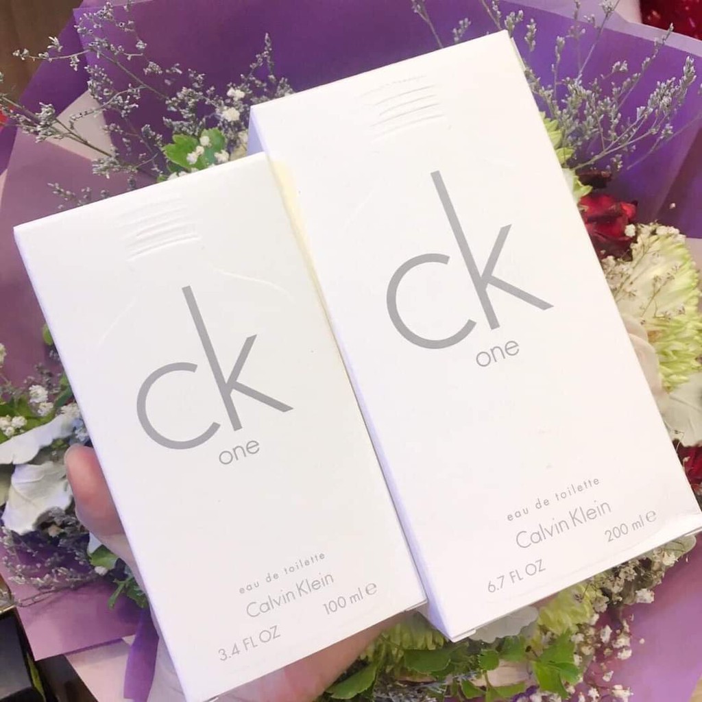 (Auth) Nước hoa Unisex Calvin Klein CK One 100ml/200ml