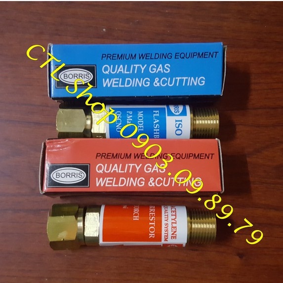 188 Bộ Van Chống Cháy Ngược Oxy và Gas Gắn Cho Đèn