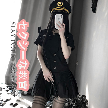 Bộ đồ ngủ hóa trang cảnh sát phong cách gợi cảm quyến rũ cho nữ