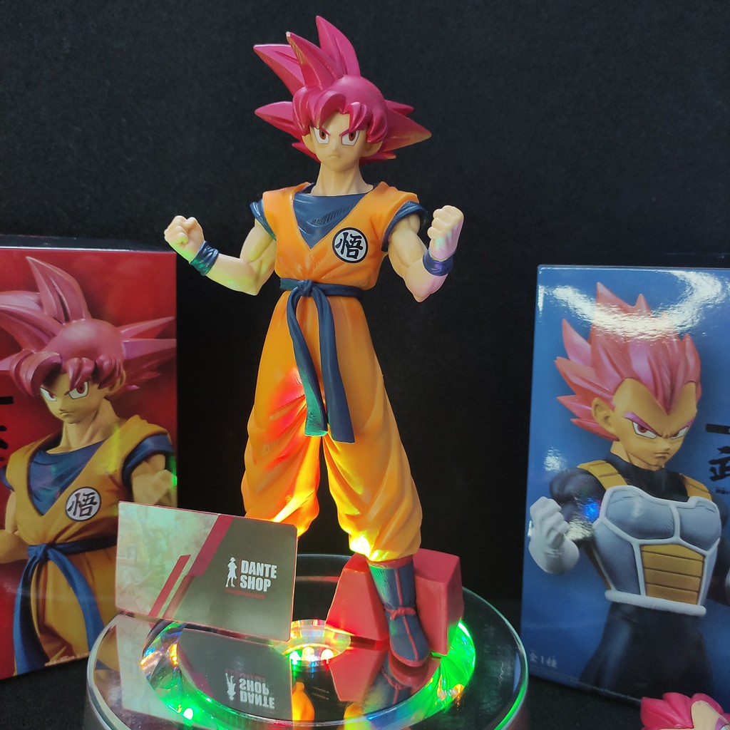 Mô Hình Figure Dragon Ball Supper- God Goku 24cm Full Box