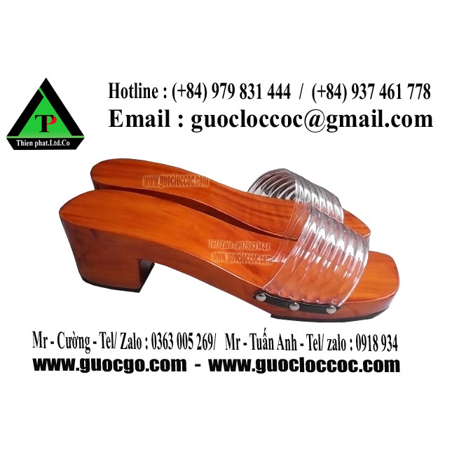 Giảm Giá Guốc Gỗ - Guốc Mộc Cô Tấm 01 - Beecost