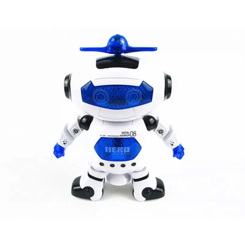 Đồ chơi Robot thông minh nhảy múa hát xoay 360 độ(Nhiều màu)