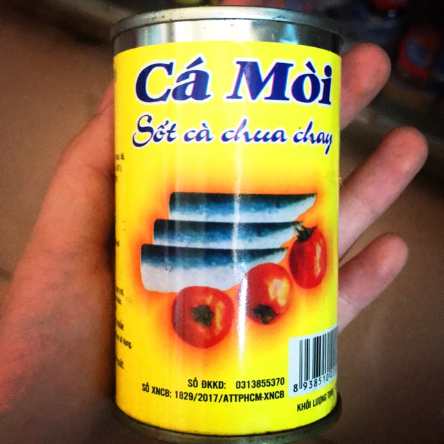 Cá mòi chay- siêu ngon
