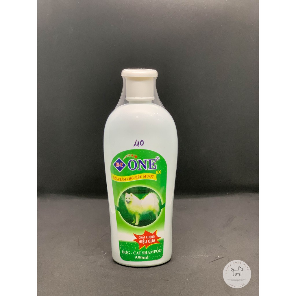 One 6x sữa tắm chó siêu mượt 550ml