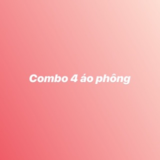 Combo 4 áo cho khách