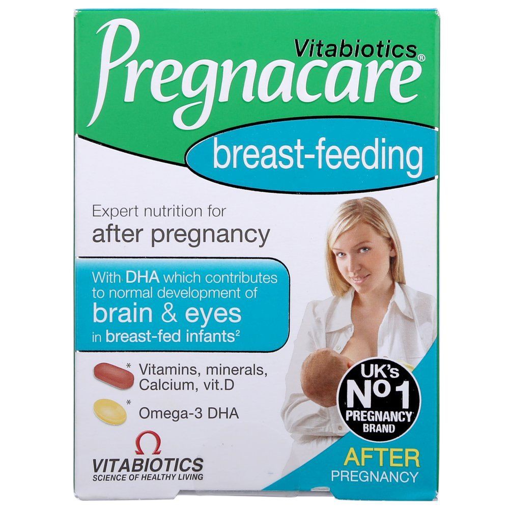 Viên Uống Lợi Sữa & Vitamin Bà Bầu Vitabiotics Pregnacare [Date 06/2022]