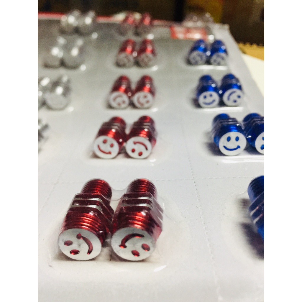 ỐC CHÂN GƯƠNG XE MÁT XE ĐIỆN MẶT CƯỜI CÁC MÀU