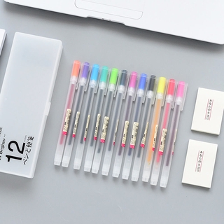 Set 12 bút mực gel ngòi 0.5mm
