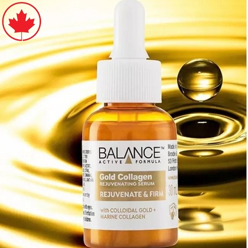 Tinh chất collagen dành cho da lão hóa Balance Active Formula Gold Collagen Rejuvenating Serum 30ml