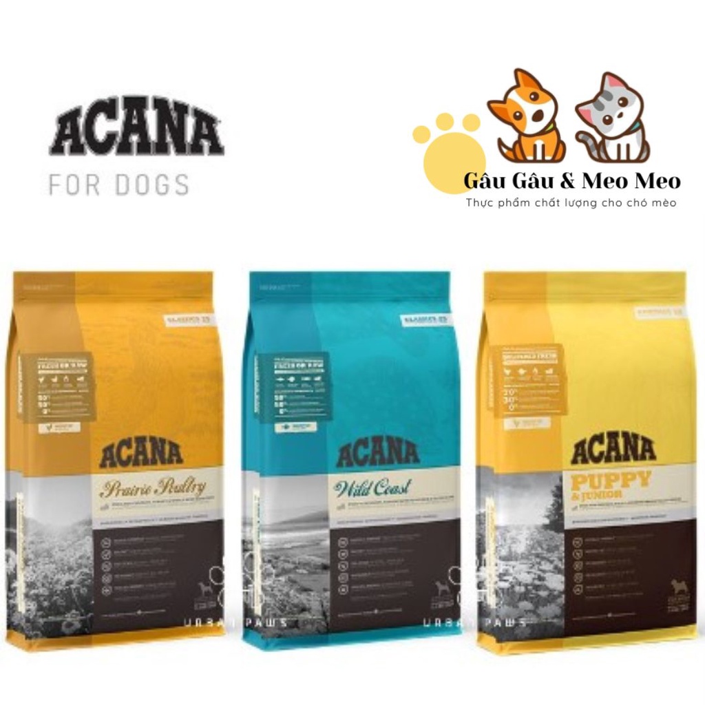 ACANA DOG - HẠT CAO CẤP CHO CHÓ Bao 2kg