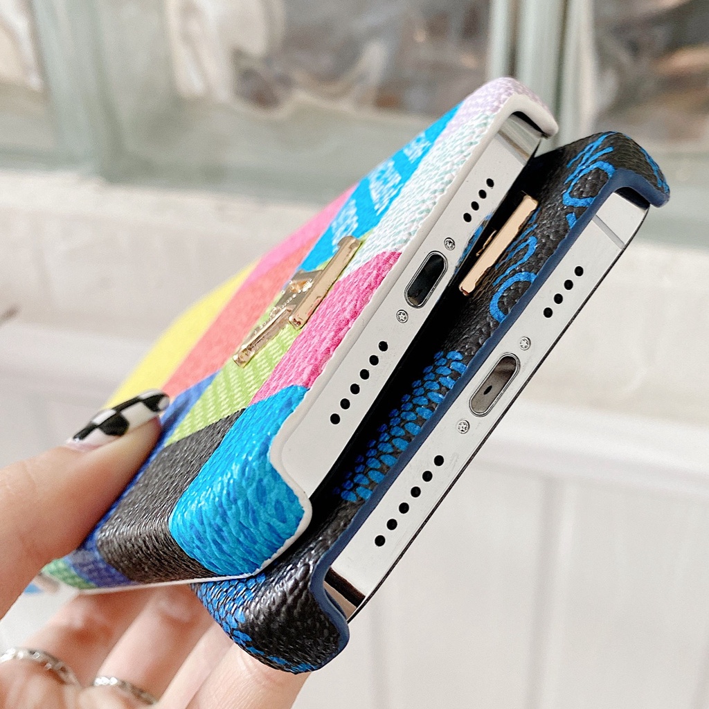Ốp Điện Thoại Da PU Cho iPhone 14 Pro Max 13 Pro Max 12pro 11promax XS Max 11