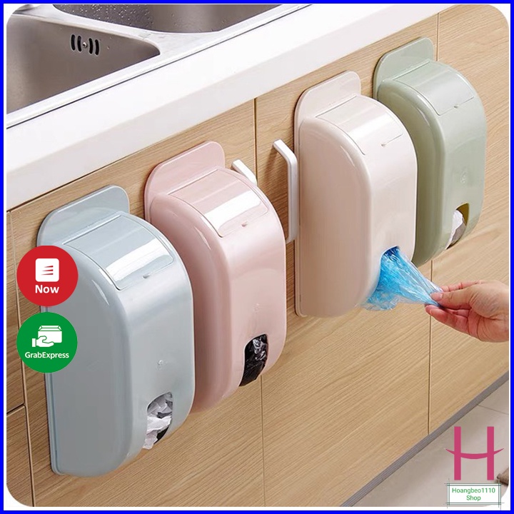 Hộp đựng túi nilong,hộp đựng túi rác Việt Nhật 2755 gắn tường- Hộp nhựa đựng túi nilong dán tường ( H )