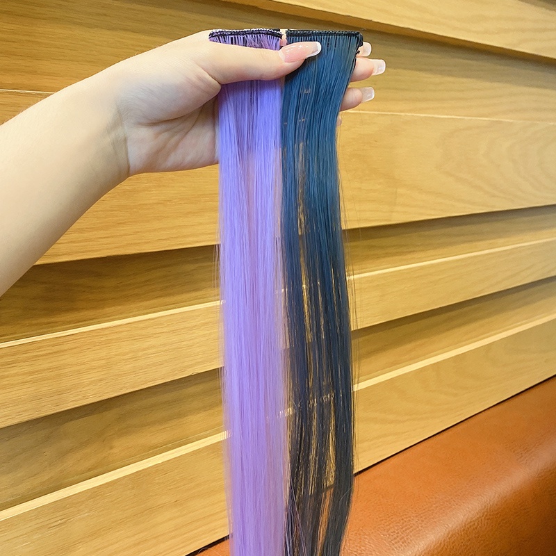 Cài tóc tóc giả thời trang tiện lợi sợi bện nhiều màu