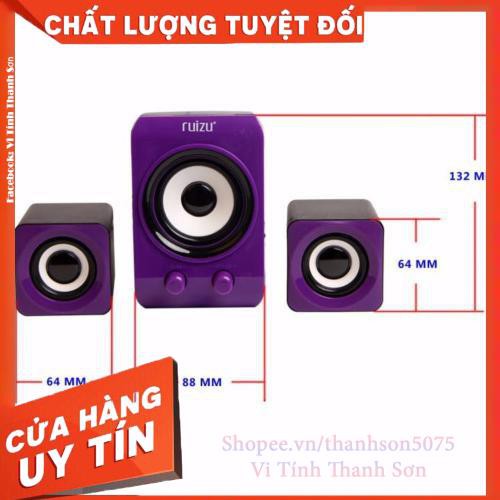 LOA VI TÍNH 2.1 RUIZU G33 - Vi Tính Thanh Sơn