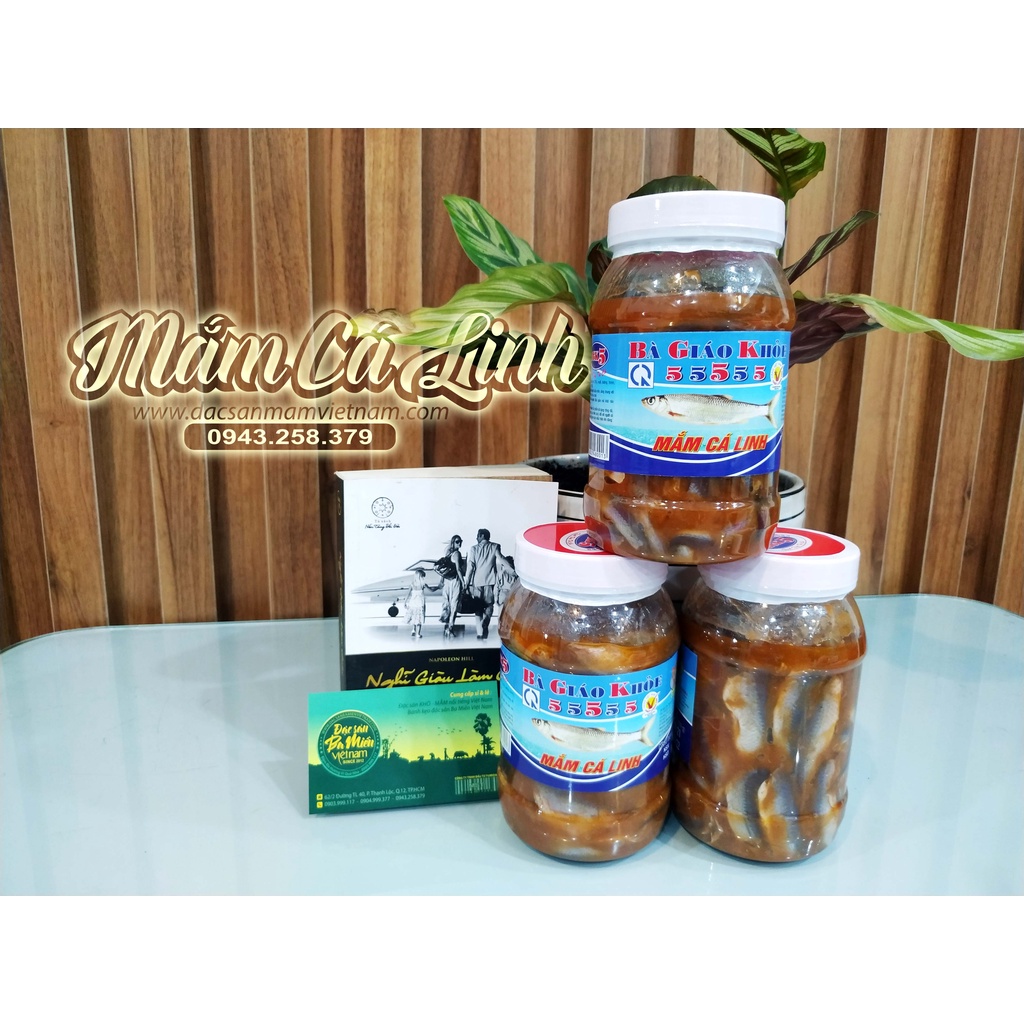 Mắm cá linh - Thương hiệu Bà Giáo Khỏe 55555