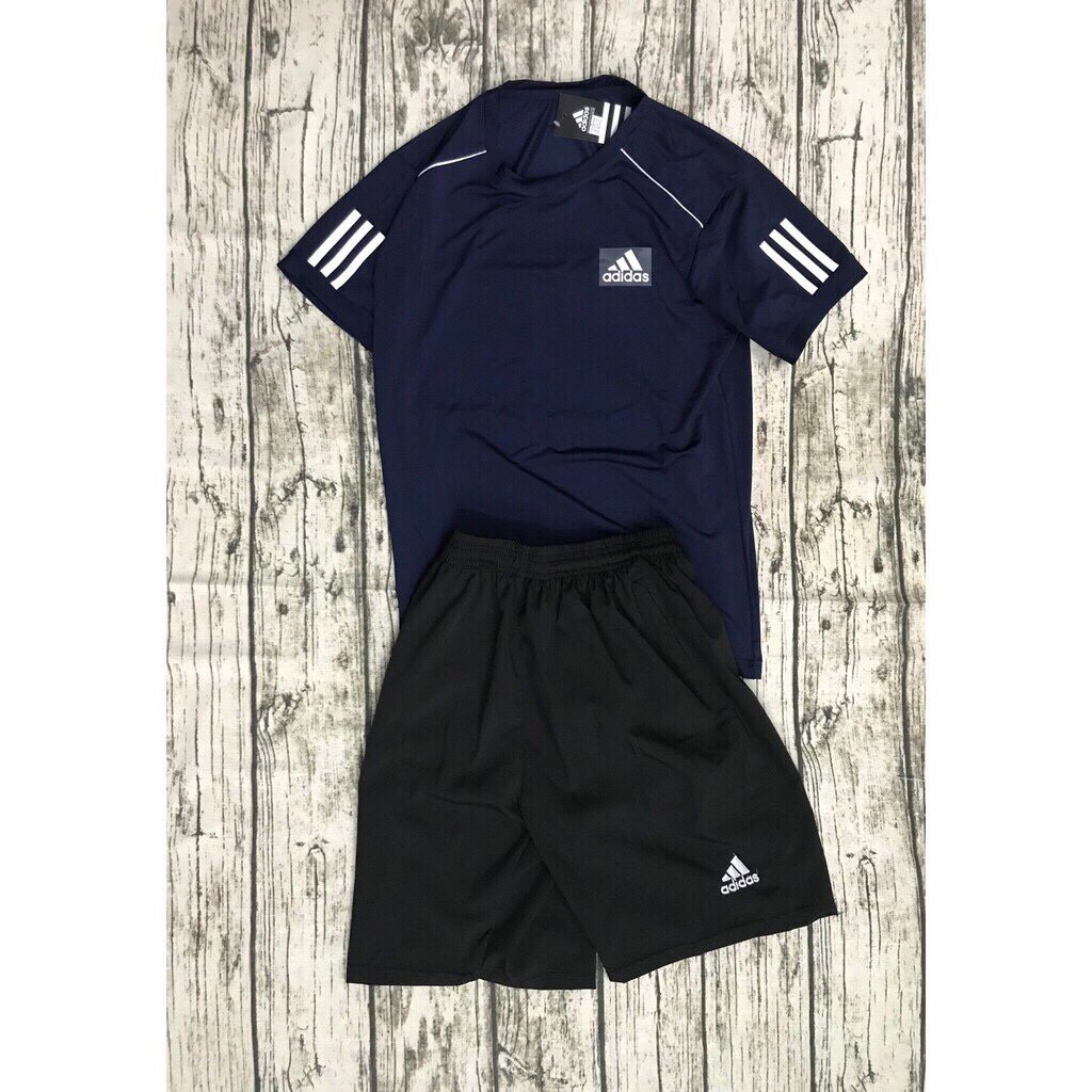 Bộ thể thao cao cấp Adidas 3 vạch viền tay [ hot trend ]