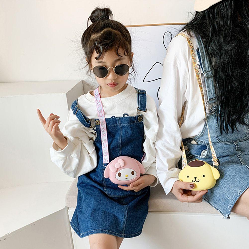 Túi Đeo Chéo Họa Tiết Hoạt Hình My Melody Goofy Pudding Dog Dễ Thương Cho Nữ