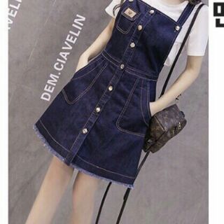 Yếm jean 2 dây