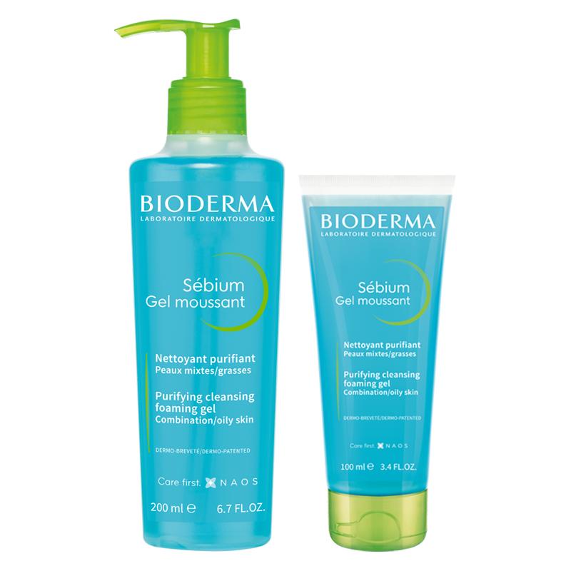 Sữa Rửa Mặt Bioderma Dành Cho Da Dầu & Hỗn Hợp Sébium Gel Moussant 200-500ml