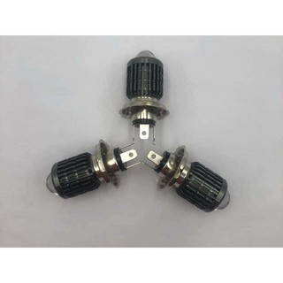 đèn pha bi cầu H4 pha cos đổi màu