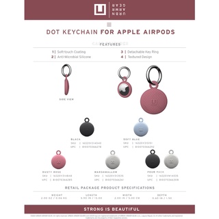 Vỏ Bảo Vệ AirTag UAG Dot Keychain
