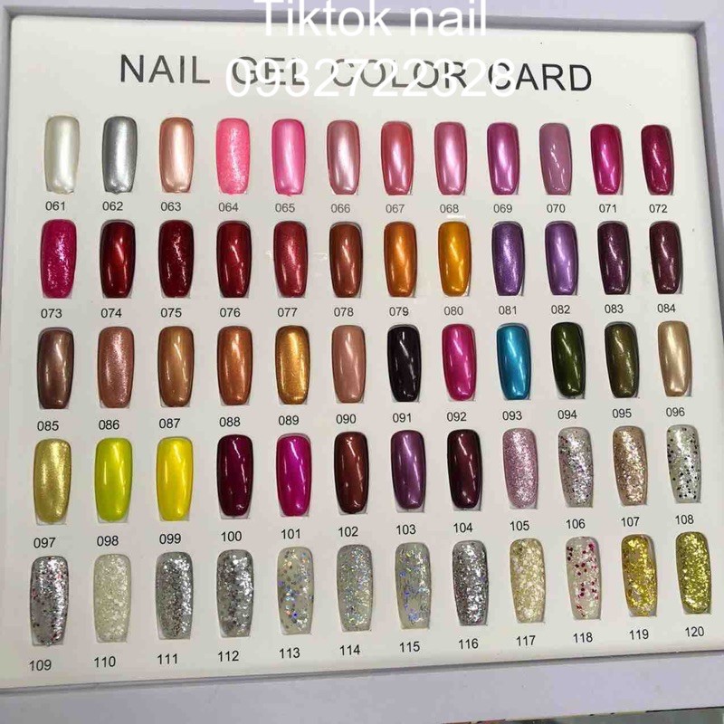 Sơn lạnh ko cần hơ an toàn cho móng.siêu bóng nhanh khô 15ml