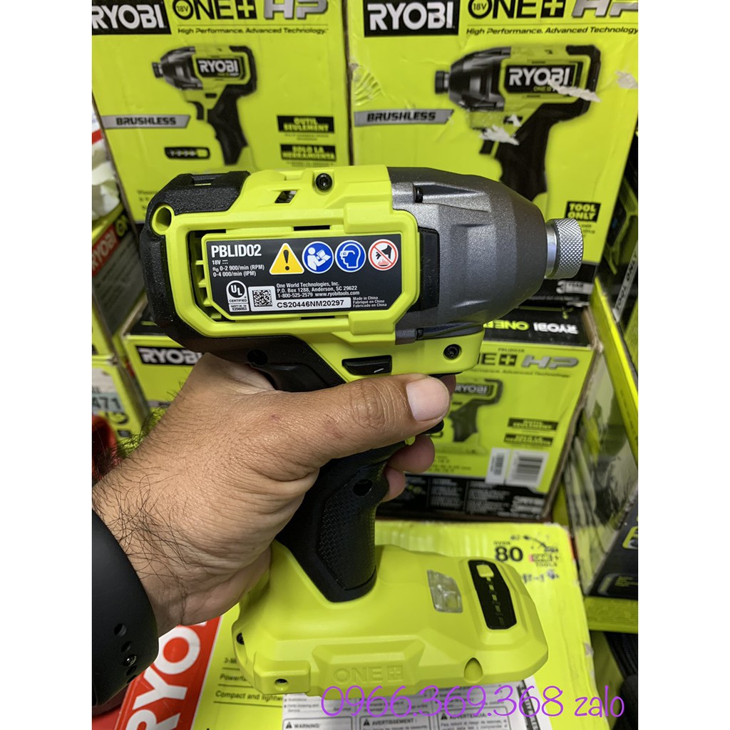 Máy bắn vít RYOBI 18V HP ONE+ - PBLID02B