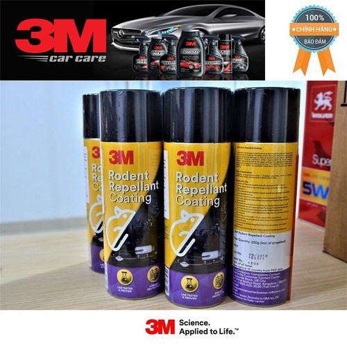 Chai Xịt Phủ Chống Chuột Xe Ô Tô 3 M Rodent Repellant Coating 89797 - 3M89797
