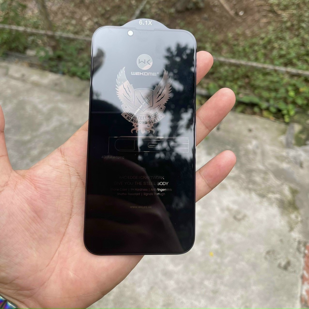 Có IP15) Kính Chống Nhìn Trộm KingKong Wk Iphone 7/8/Plus//X/Xr/Xs/Xs Max/11/12/13/14/15/Pro/Max/Plus/ProMax không hộp