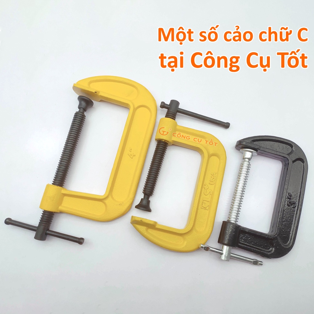 Cảo chữ C LS⁺ USA 3inch- 4 inch