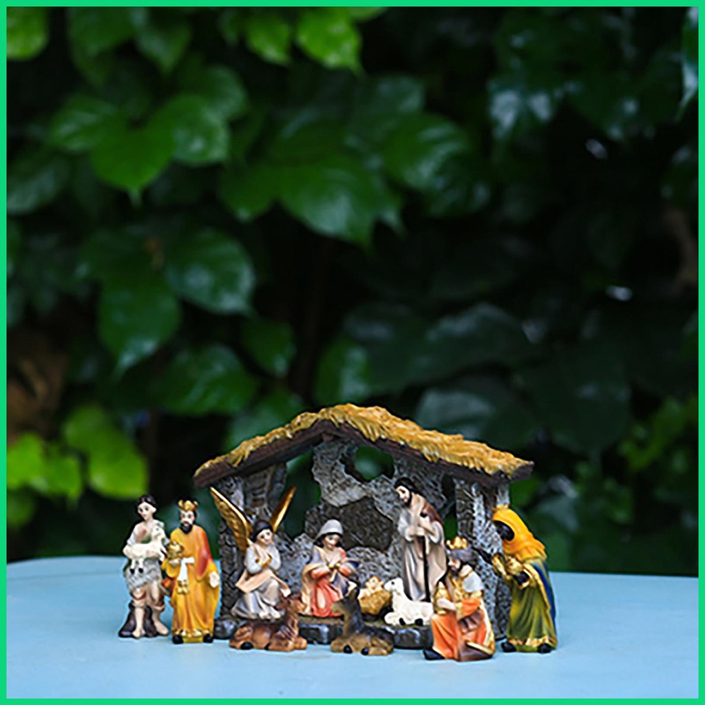 Mô Hình Tượng Chúa Jesus Bằng Resin Tự Nhiên Dùng Trang Trí Giáng Sinh