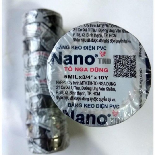 BĂNG DÍNH ĐIỆN NANO- SIÊU DÍNH CÁC MÀU- BẢN 1.8CM DÀI 5M/ 10M