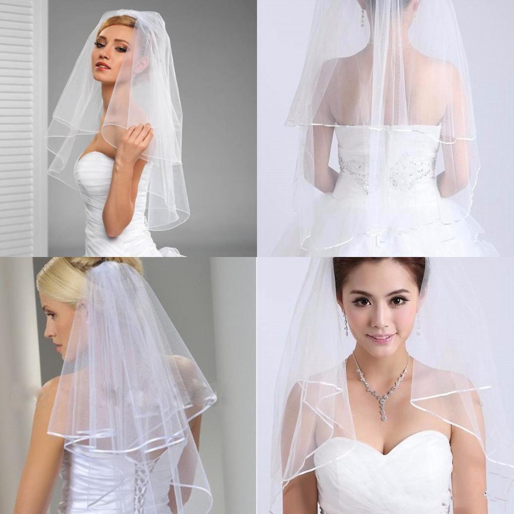 Khăn voan nhiều màu sắc cho cô dâu