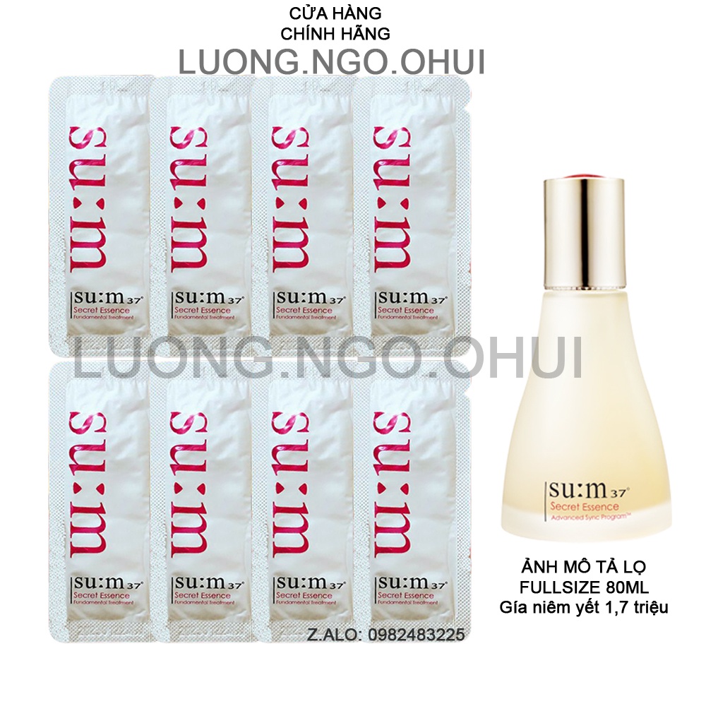 [Date 2024[ Gói nước thần phép màu cho làn da Su:m37 Secret Essence 1ml