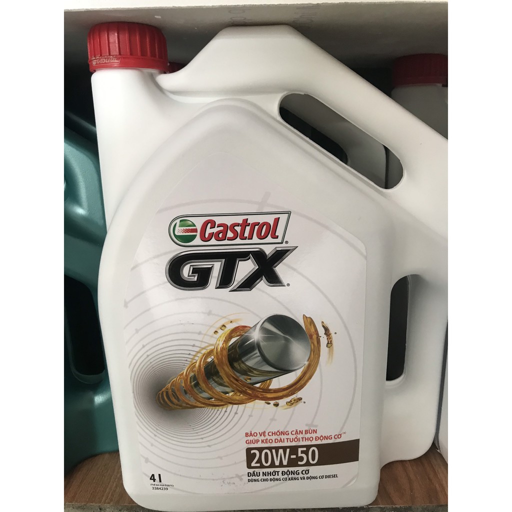 Castrol GTX 20W50 - 15W40 can 4L