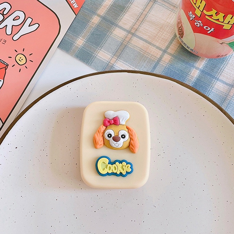 Khay Gương 3D Thú Pastel - Case Đựng Lens
