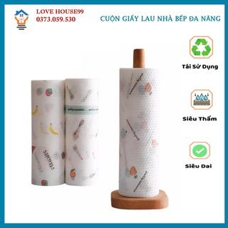 Khăn Giấy Lau Đa Năng, Cuộn Giấy Lau Đa Năng Loại Mới - Giấy Lau Đa Năng Có Thể Tái Sử Dụng
