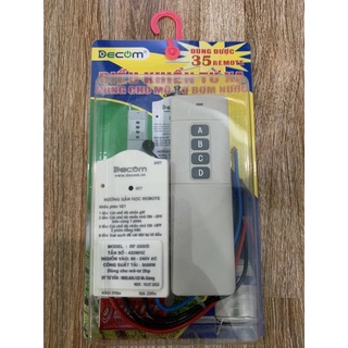 Ổ CẮM ĐIỀU KHIỂN TỪ XA 3500W CHO MOTOR MÁY BƠM NƯỚC 100-500M