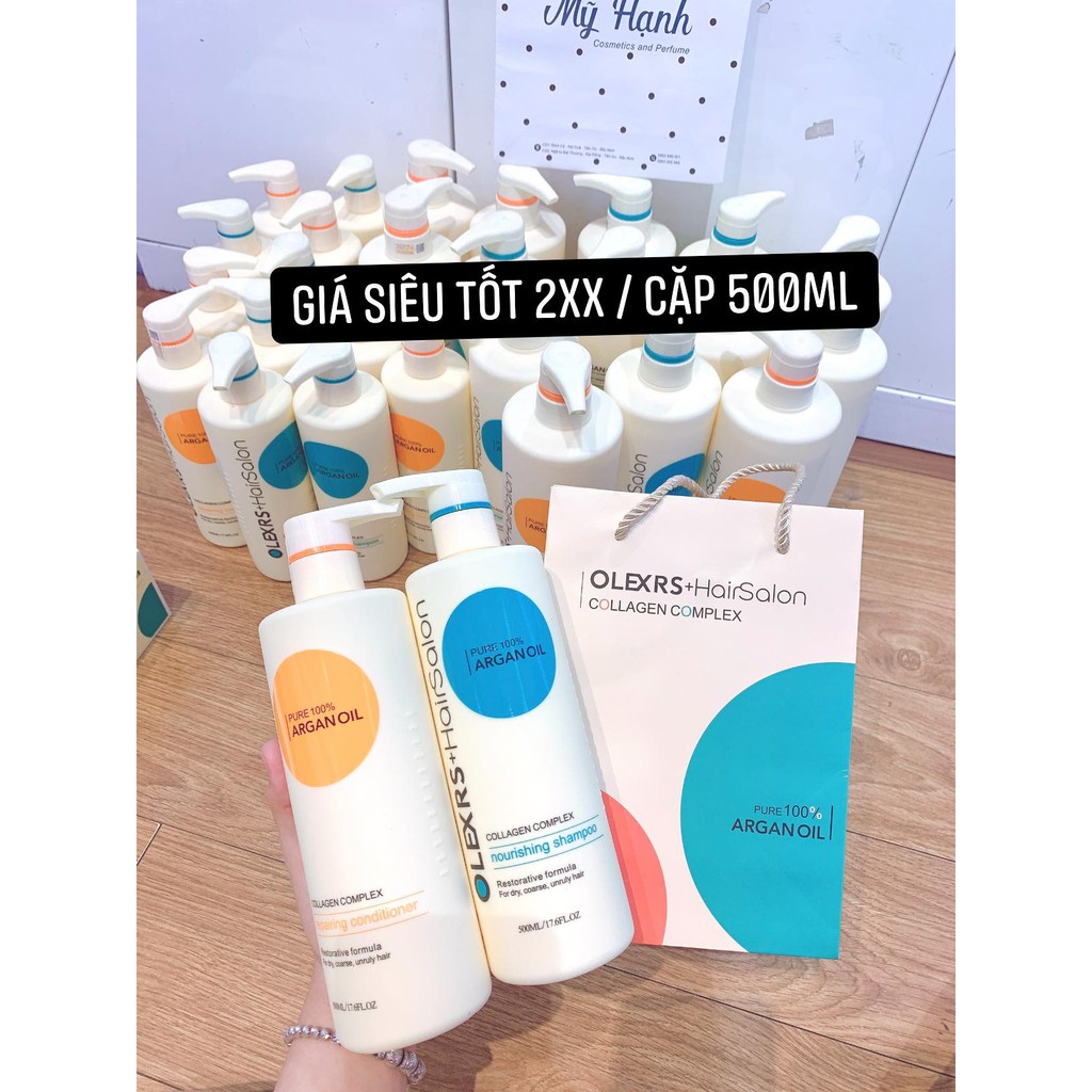 DẦU GỘI XẢ OLEXRS CAO CẤP