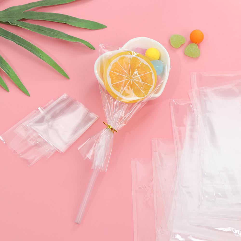 Set 100 Túi Đựng Bánh Kẹo Trong Suốt Tiện Dụng